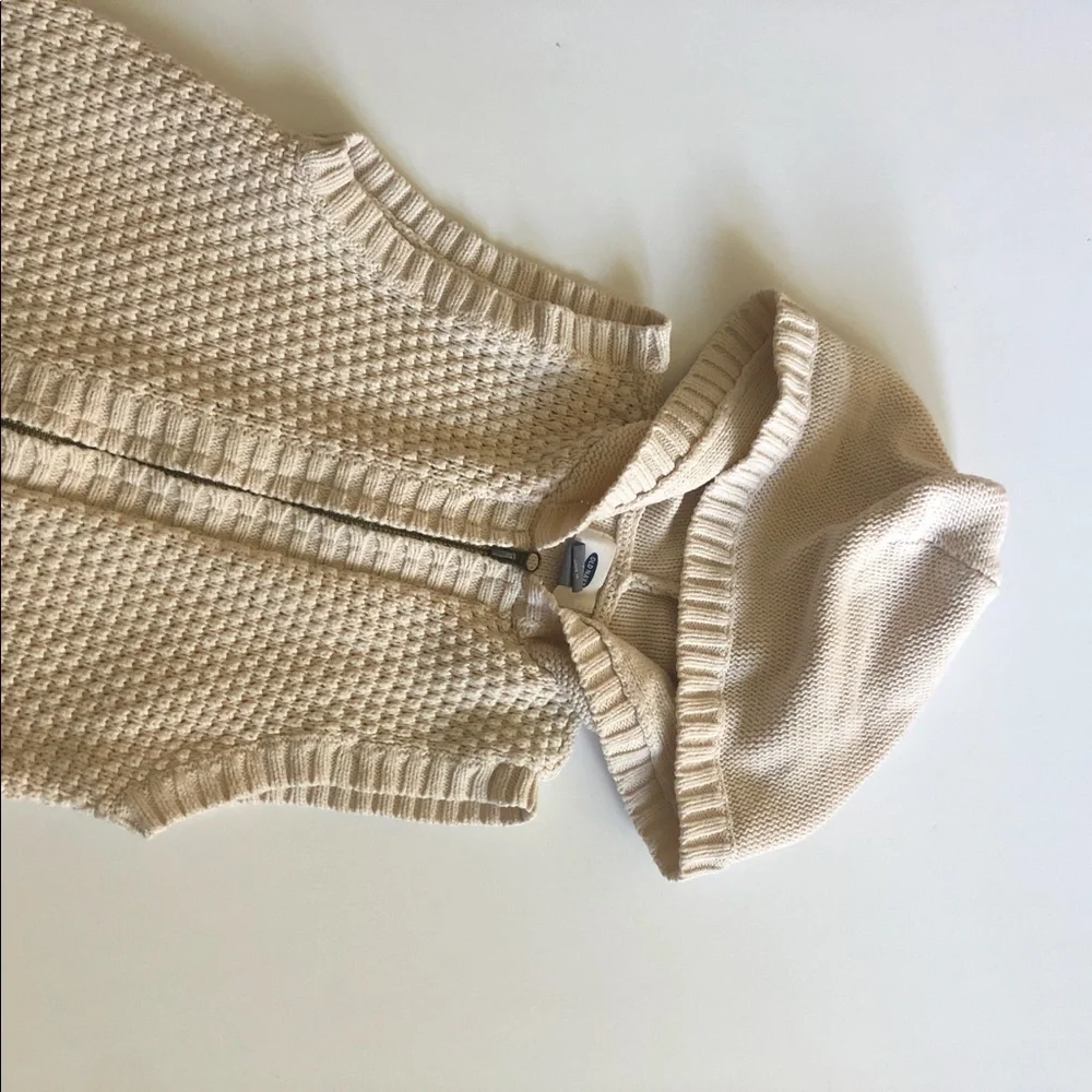 Old Navy knit vest sweater duster